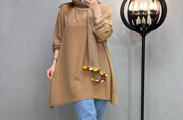 عکس مدل مانتو جدید کوتاه جلو بسته