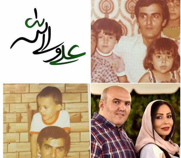 عکس پدر پرستو صالحی
