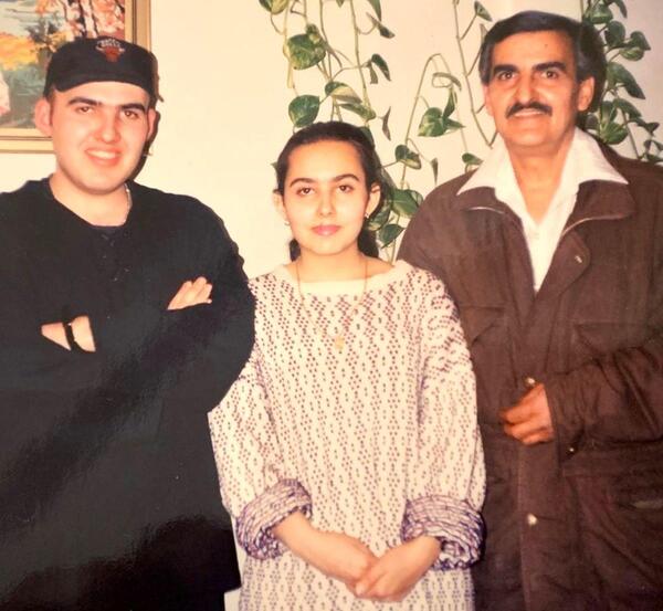 عکس پدر پرستو صالحی