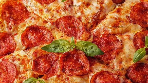 عکس پیتزا ژاپن