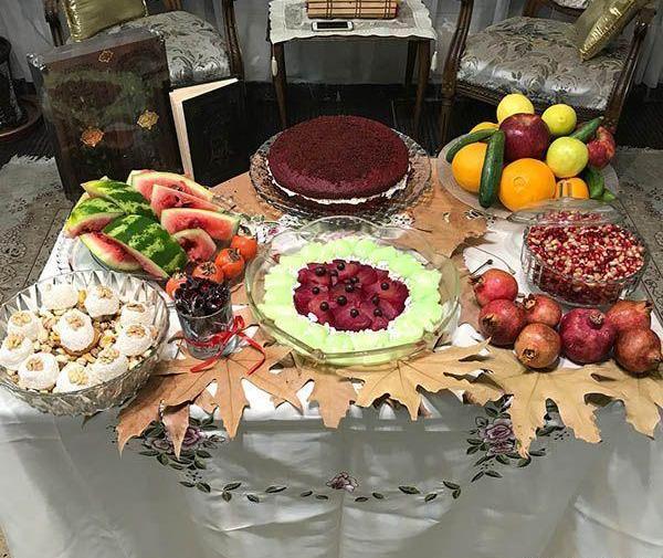 عکس سفره سه نفره