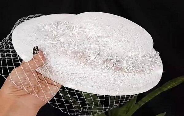 عکس کلاه فرانسوی عروس