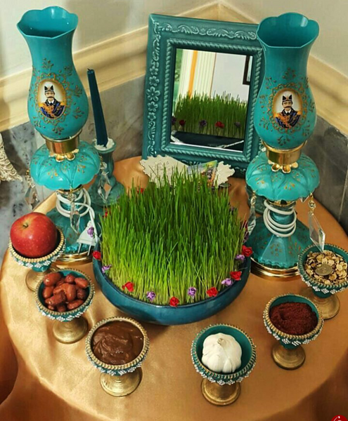 عکس ایده برای هفت سین نی نی سایت
