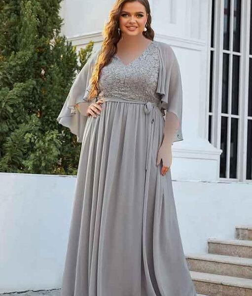 عکس لباس مجلسی چاق