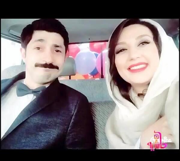عکس عروسی حدیث میرامینی