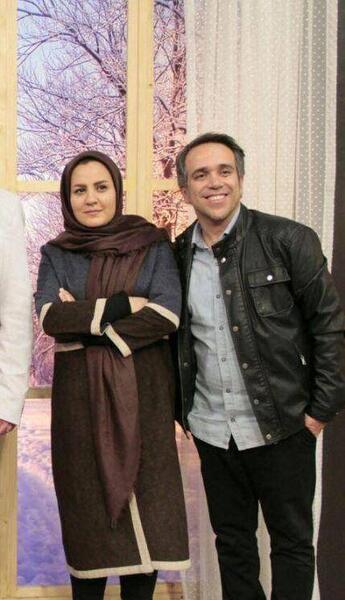 عکس امیر کربلایی زاده و همسرش