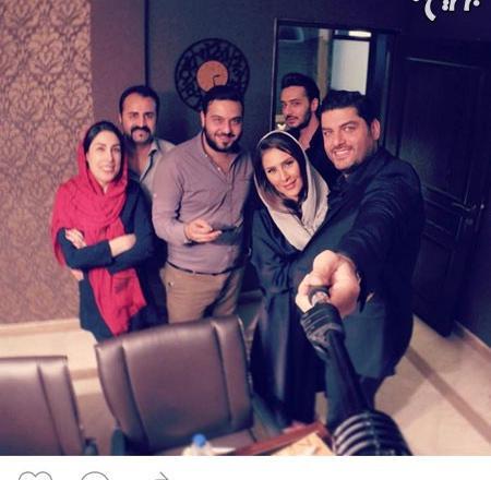 عکس امیر کربلایی زاده و همسرش