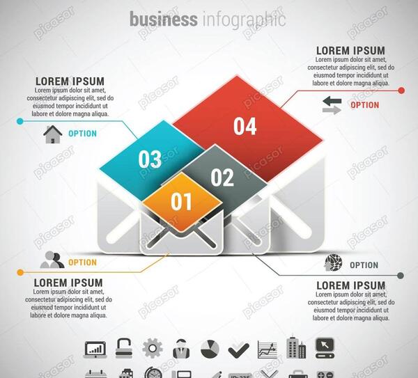 عکس دانلود وکتور ایمیل