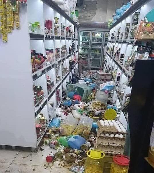 عکس زلزله سی سخت