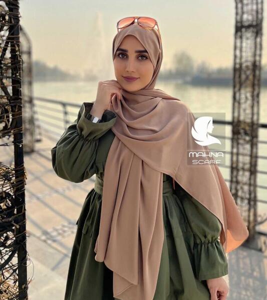 عکس شال صورتی کمرنگ