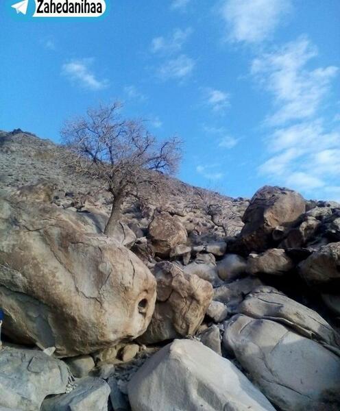 عکس غروب آفتاب کوه