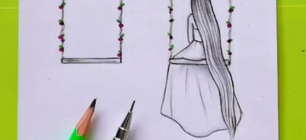 عکس نقاشی ساده و زیبا از پرنسس ها
