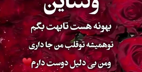 عکس و آهنگ ولنتاین