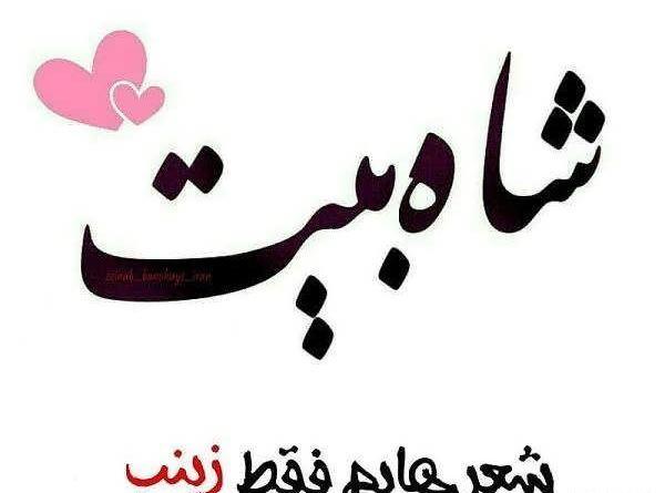 عکس نوشته زینب دوستت دارم