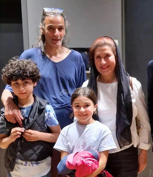 عکس فرزندان فاطمه معتمد آریا