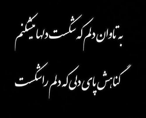 عکس نوشته دنیا ارزش دل شکستن ندارد