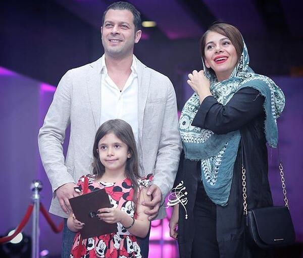 عکس پژمان بازغی و خانواده