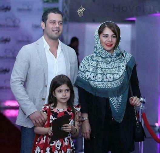 عکس پژمان بازغی و خانواده