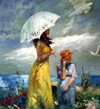 عکس نقاشی مدرن از طبیعت