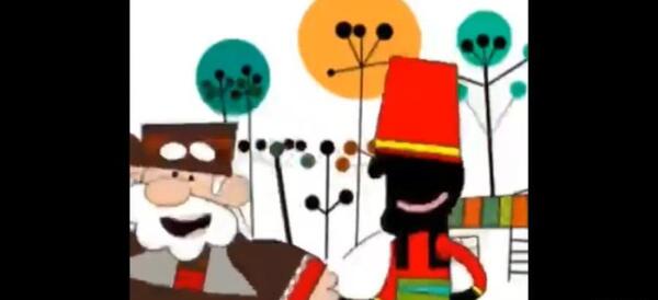 عکس کارتونی ننه سرما