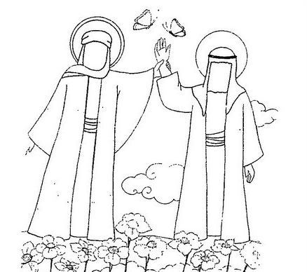 عکس نقاشی کودکانه حضرت محمد