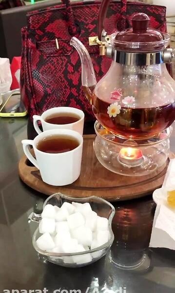 عکس چای برای استوری