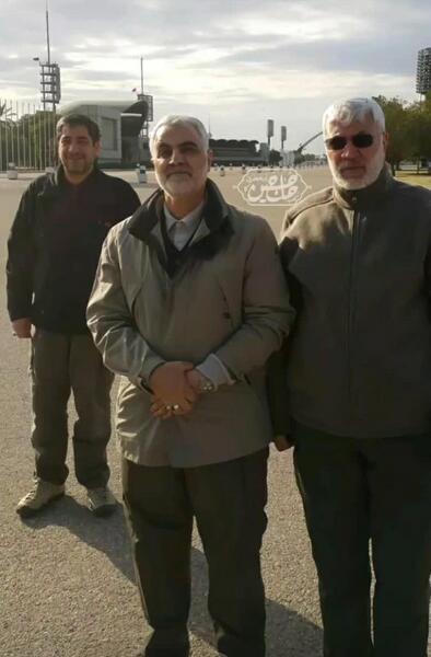 عکس حاج قاسم و حسین پورجعفری