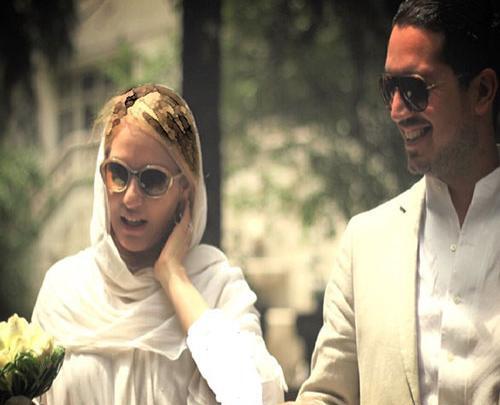 عکس حلقه ازدواج مهناز افشار