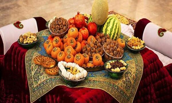 عکس ایده برای سفره یلدا