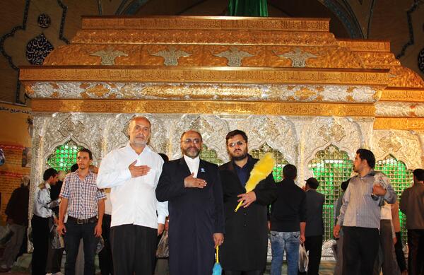 عکس با کیفیت از ضریح حرم امام حسین