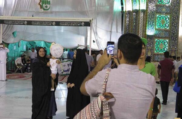 عکس گرفتن در بین الحرمین