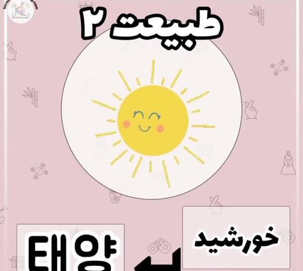 عکس نوشته تولدت مبارک به کره ای