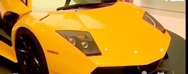 عکس لامبورگینی ساخت تبریز
