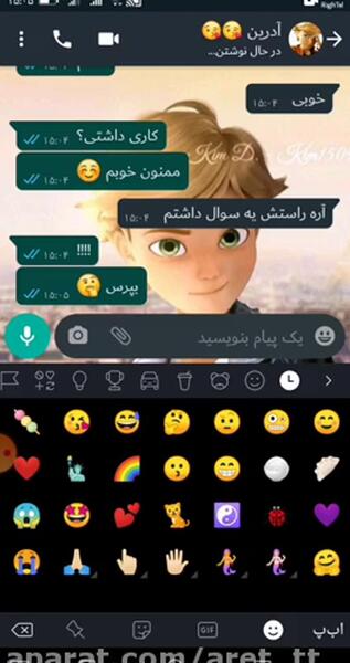 عکس چت مرینت و کاگامی