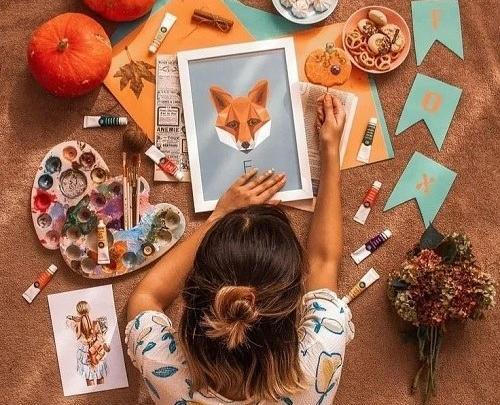 عکس برای پروفایل هنری دخترانه