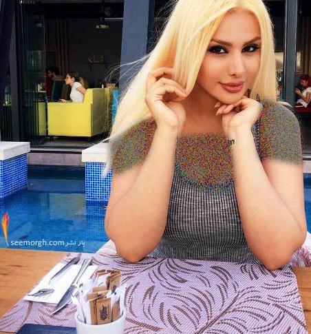 عکس دنیا جهانبخت قبل از عمل جراحی