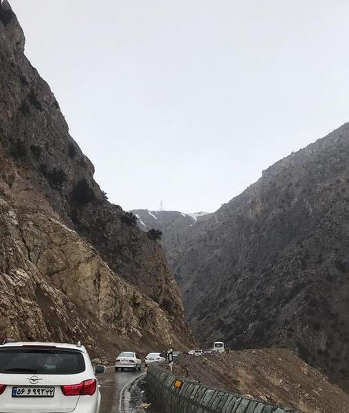 عکس جاده هراز