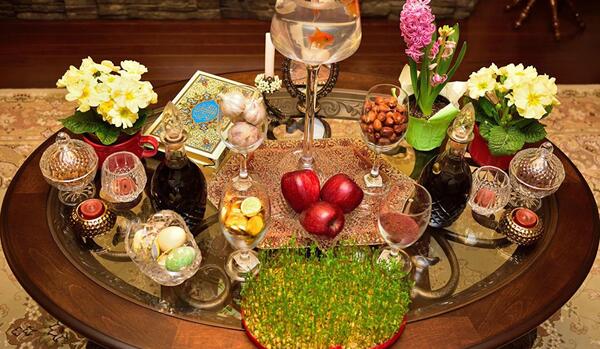 عکس ایده برای چیدن سفره هفت سین ۱۴۰۰
