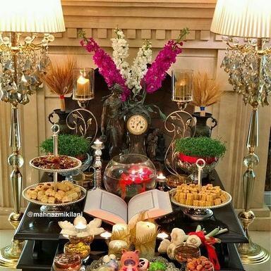 عکس ایده برای چیدن سفره هفت سین ۱۴۰۰