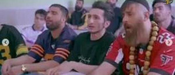 عکس وحید مرادی با مهدی امینی