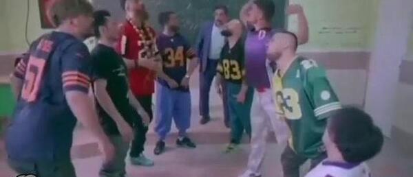 عکس وحید مرادی با مهدی امینی