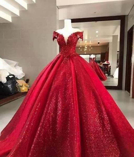 عکس لباس عروس قرمز