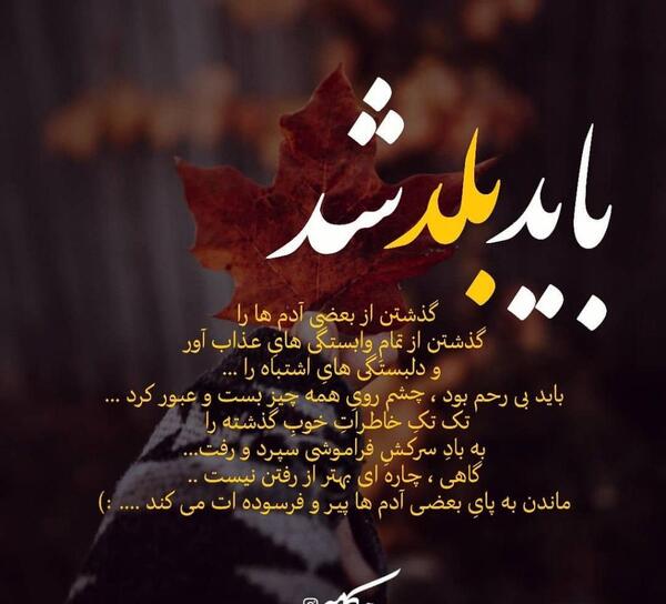 عکس نوشته رفتن را بلد بودم
