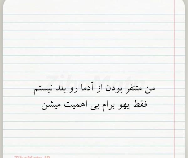 عکس نوشته رفتن را بلد بودم