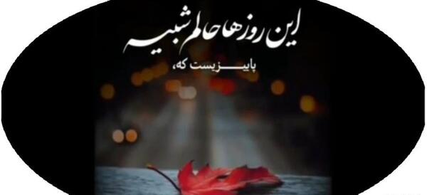 عکس استوری شیک پاییز