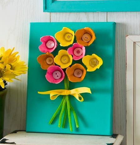 عکس بهترین ایده ها برای کاردستی روز مادر