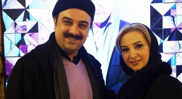 عکس سینا حجازی وهمسرش