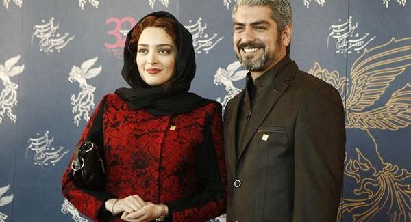عکس سینا حجازی وهمسرش