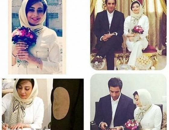 عکس سینا حجازی وهمسرش