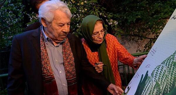 عکس سینا حجازی وهمسرش